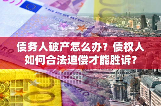 北京债务人破产怎么办？债权人如何合法追偿才能胜诉？