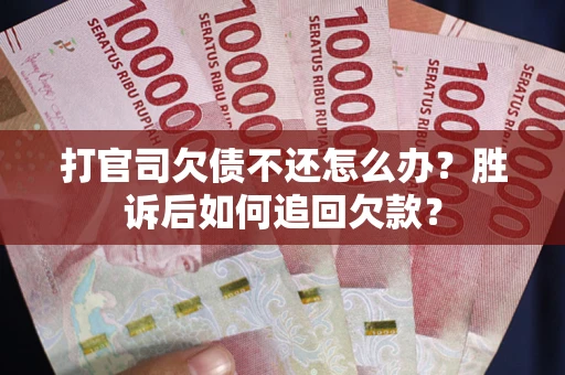 北京打官司欠债不还怎么办？胜诉后如何追回欠款？