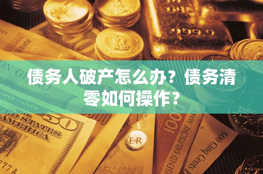 北京债务人破产怎么办？债务清零如何操作？