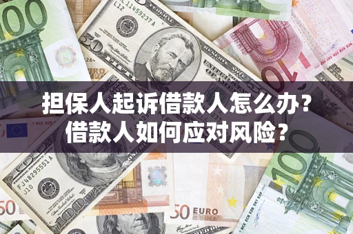 北京担保人起诉借款人怎么办？借款人如何应对风险？